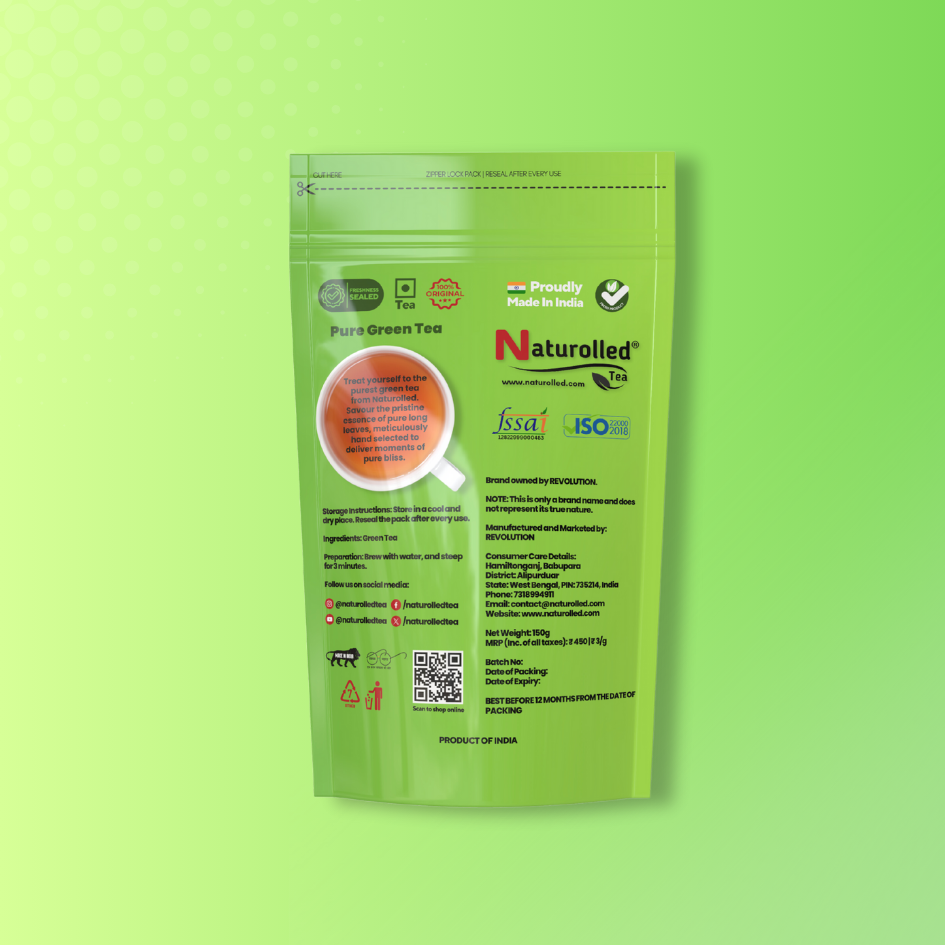 Naturolled Green Tea | Best Green Tea For A Natural Taste