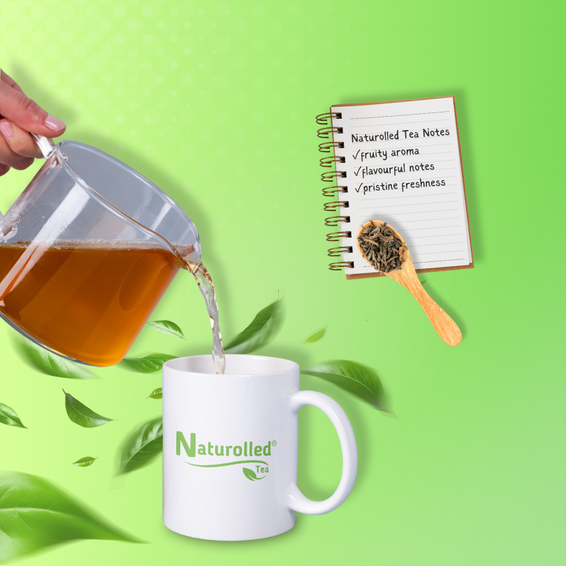 The Best Green Tea from Naturolled with Loose, Long Leaves