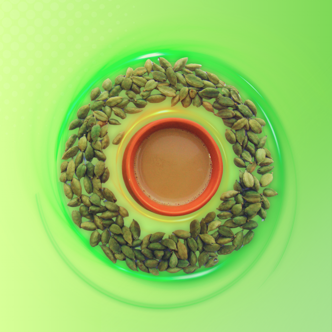 Naturolled's Elaichi Flavour Tea With the ‘Kadak’ Taste