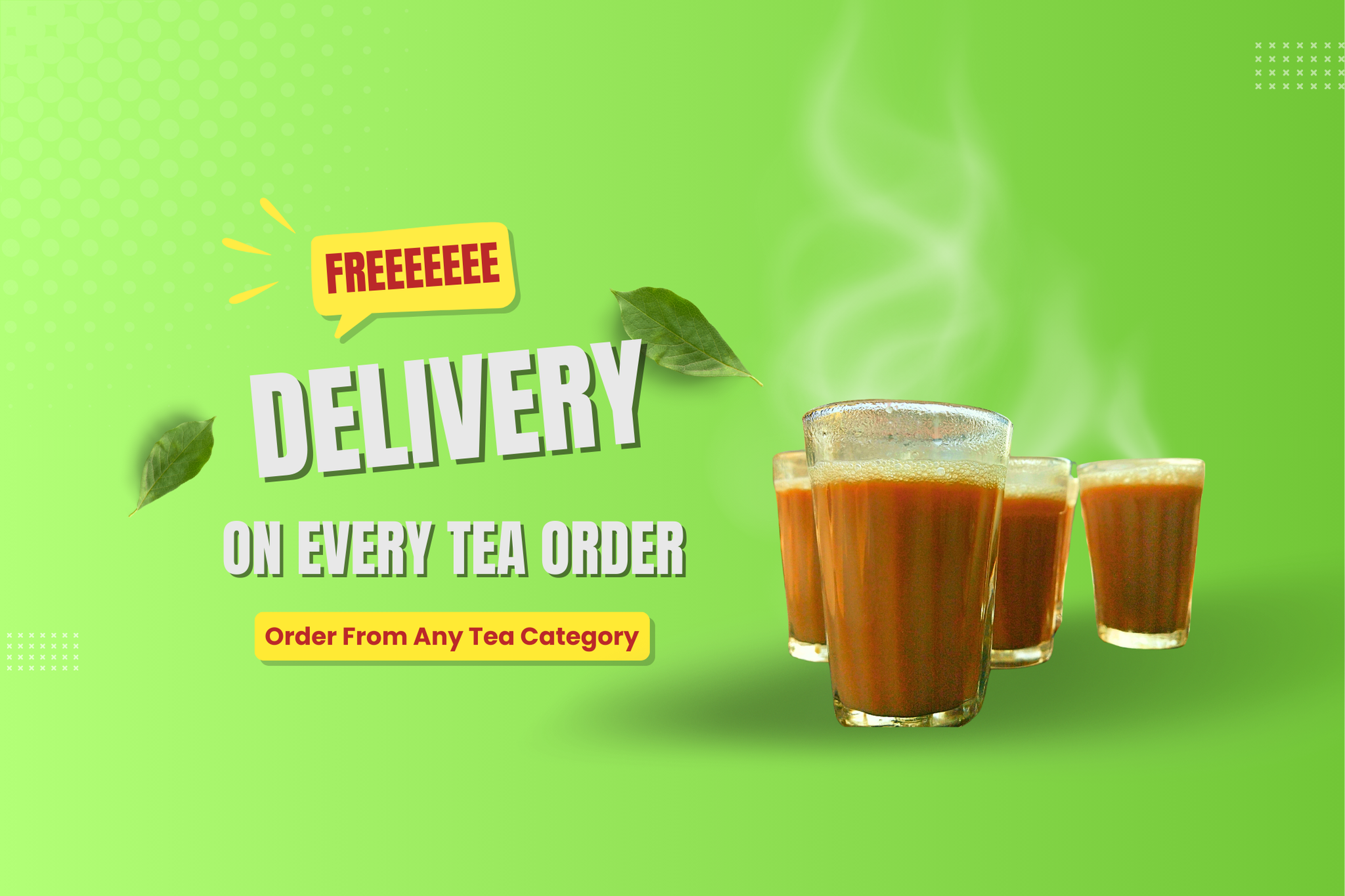 Free Delivery on All Naturolled Tea Products