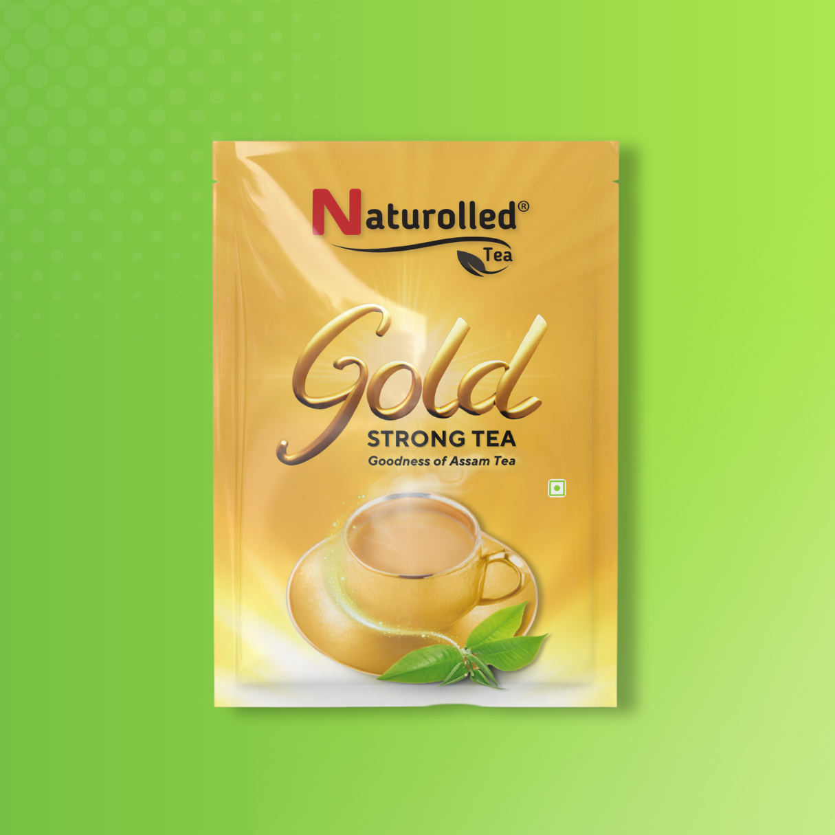 Naturolled Gold Tea Front