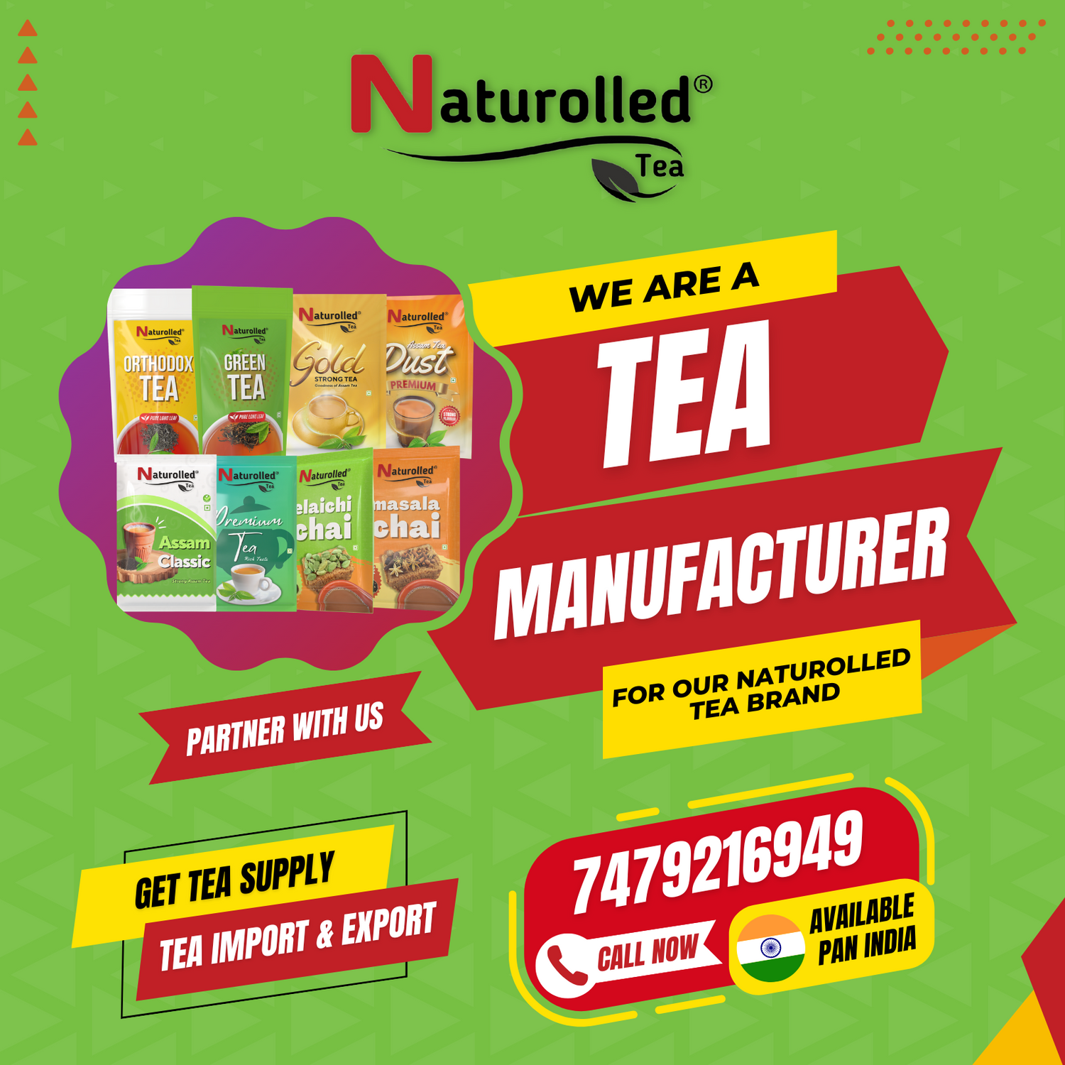 Tea Manufacturer in India